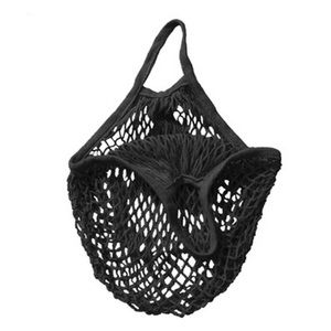 NWT Ardene Black Cotton Mesh Shopping Tote
